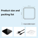 WX03 15W Desktop Mobile Phone Wireless Fast Charger(Tint Color)