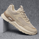 Men Running Height Increasing All Match Sports Shoes, Size: 44(Khaki)