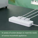 ZMI CXP01 Six-position Extension Cord Patch Panel with 65W Three-port Adapter, CN Plug