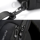 Bange Men Business Chest Bag Light Performance Crossbody Bag(Blue)