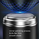 Travel Portable Shaver Electric Mini Charge Shaver Knife(Black)