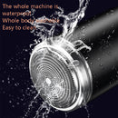 Travel Portable Shaver Electric Mini Charge Shaver Knife(Black)