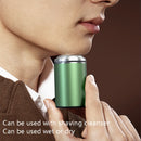 Travel Portable Shaver Electric Mini Charge Shaver Knife(Black)