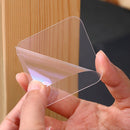 50 PCS Transparent Tape Sticker Strong Nano Tape ,Style: Round Diameter 60x0.3mm