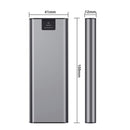 USB to USB-C/Type-C M.2 NVME All-Aluminum Solid State Drive Enclosure