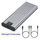 USB to USB-C/Type-C M.2 NVME All-Aluminum Solid State Drive Enclosure
