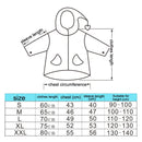 Large Hat Brim Cartoon Print Children Raincoat with Schoolbag Seat, Size: M(Pink)