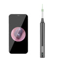 WiFi Visible Light-emitting Ear Spoon Smart Ear Cleaner(Z10 Black)
