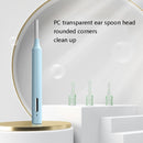 WiFi Visible Light-emitting Ear Spoon Smart Ear Cleaner(Z10 Black)