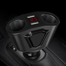 3.1A Dual USB Digital Display Multi-Function Driving Recorder Universal Automotive Charger(Black)