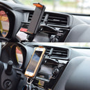 Automobiles CD Port Mobile Phone Tablet Universal Bracket, Specification: Used Within 12 inch Gray