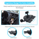 Automobiles CD Port Mobile Phone Tablet Universal Bracket, Specification: Used Within 12 inch Gray