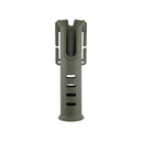 2 PCS Rod Holder Pole Inserter Fishing Rod Rack Fishing Rod Barrel(Army Green)