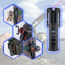 2 PCS Rod Holder Pole Inserter Fishing Rod Rack Fishing Rod Barrel(Black)