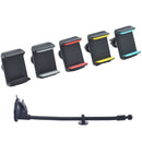 2 PCS Suction Cup Long Soft Hose Windshield Car Mobile Phone Clip Bracket(Red Box Packaging)