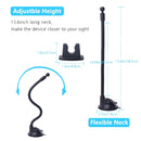 2 PCS Suction Cup Long Soft Hose Windshield Car Mobile Phone Clip Bracket(Gray Box Packaging)