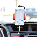 2 PCS Suction Cup Long Soft Hose Windshield Car Mobile Phone Clip Bracket(Blue Box Packaging)