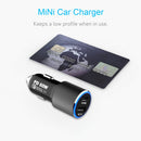 WOTOBE 78W PD + QC3.0 Fast Charging Mini Car Charger(Black)