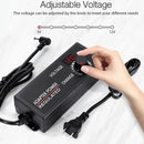 HuaZhenYuan 3-12V5A High Power Speed Regulation And Voltage Regulation Power Adapter With Monitor, Model: US Plug