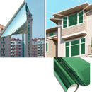 5 PCS Sunscreen Shading Film One-way Perspective Anti-peeping Glass Sticker, Specification: 60x100cm(Green Silver Single Permeable)