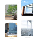 5 PCS Sunscreen Shading Film One-way Perspective Anti-peeping Glass Sticker, Specification: 60x100cm(Full Shading-Black)