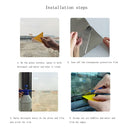 5 PCS Sunscreen Shading Film One-way Perspective Anti-peeping Glass Sticker, Specification: 60x100cm(Full Shading-Black)