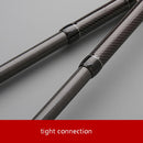 Telescopic Carbon Lure Rod Short Section Fishing Casting Rod, Length: 2.7m(Straight Handle)