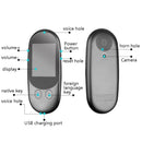 Travel Simultaneous Translator Scanning Recording Intelligent Voice Translator(Black)