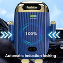 S18 15W Car Wireless Charger Phone Holder, Color: Red