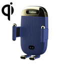 S18 15W Car Wireless Charger Phone Holder, Color: Blue With Suction Cup Bracket
