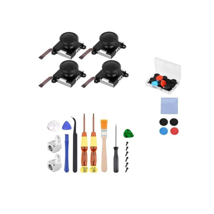 Joy-Con 3D Joystick Repair Screwdriver Set Gamepads Disassembly Tool For Nintendo Switch, Series: 27 In 1