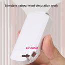 Mini Clip-on Face Mask Fan Usb Breathable 2-speed Adjustable Fan(Pink)