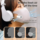 K1 Mini Clip-type Mask Fan Usb Charging 3-speed Adjustable Small Fan(White)