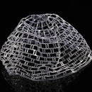 5 PCS Transparent Soft Rubber Fishing Net Replacement Bag, Size: Medium 100cm