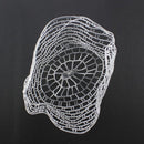 5 PCS Transparent Soft Rubber Fishing Net Replacement Bag, Size: Medium 100cm