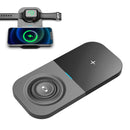 2 In 1 Wireless Charger Suitable For Apple/QI Mobile Phone & Apple Watch 7/SE/6/5/4/3/2(Black)