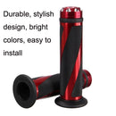 1 Pair Motorcycle Modified General Aluminum Alloy Throttle Handle(Red)