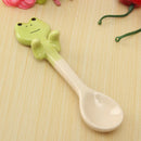 4 PCS Cartoon Tableware Ceramic Coffee Cup Hanging Spoon(Pink Pig)