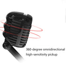 Q10 360 Degree Omnidirectional Microphone, Style: USB Plug