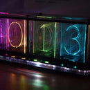 RGB Full Color Digital Clock DIY Ornament(Semi-finished Product)