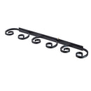 Household Punch-free Red Wine Glass Upside Down Rack, Style: 3 Slots
