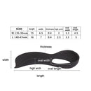 2 Pairs Flat Foot Bow Corrected XO Leg Orthopedic Insole, Size: M (White)