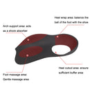 2 Pairs Flat Foot Bow Corrected XO Leg Orthopedic Insole, Size: L (Black)