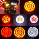 2 PCS Motorcycle LED Signal Steering Lamp For Dyna(Red Light 1156 Without Lampshade)