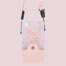 Hanging Neck Spray Hydrating Instrument Summer Fresh Fruit Series Hydrating Instrument(Small Pink)