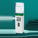 2 PCS Handheld USB Mini Nano Spray Humidifier(White)