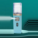 2 PCS Handheld USB Mini Nano Spray Humidifier(Blue)