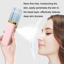 2 PCS Handheld USB Mini Nano Spray Humidifier(White)