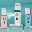 2 PCS Handheld USB Mini Nano Spray Humidifier(White)