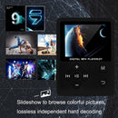 T69 Card Lyrics Synchronization Lossless Sound Quality MP4 Player, Style: Round Button(Orange)
